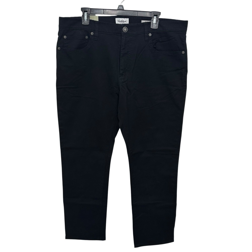 Goodfellow & Co‎ Men's Slim Fit Ankle Tapered 5-Pocket Pants Black 38x30 - NWT